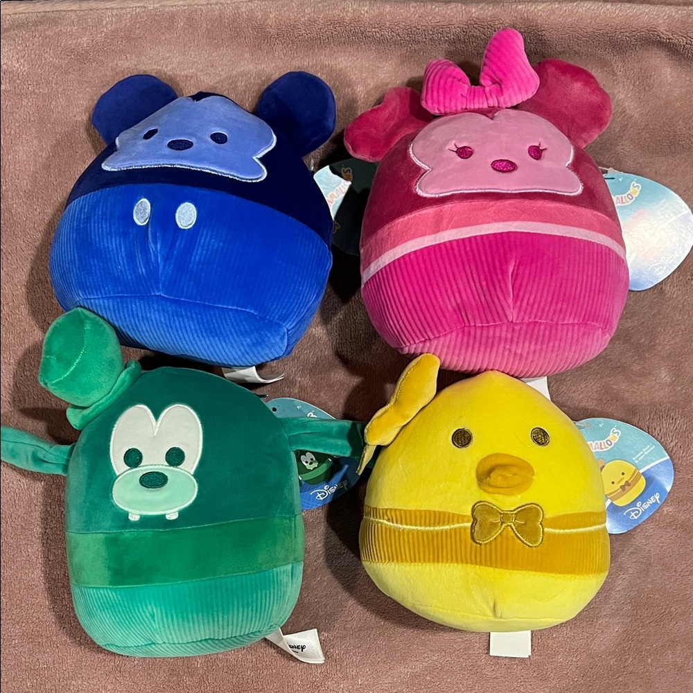 Disney Original Character Squishmallows Complete Set